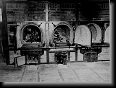 Bones of anti-Nazi German women still are in the crematoriums in the German concentration camp * Bones of anti-Nazi German women still are in the crematoriums in the German concentration camp at Weimar, Germany, taken by the 3rd U.S. Army..April 14, 1945.jpg * 1430 x 1071 * (263KB)